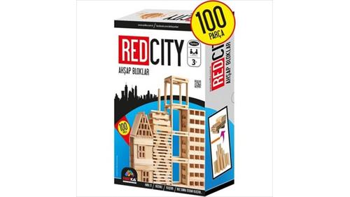 Red City Kapla Ahşap Bloklar